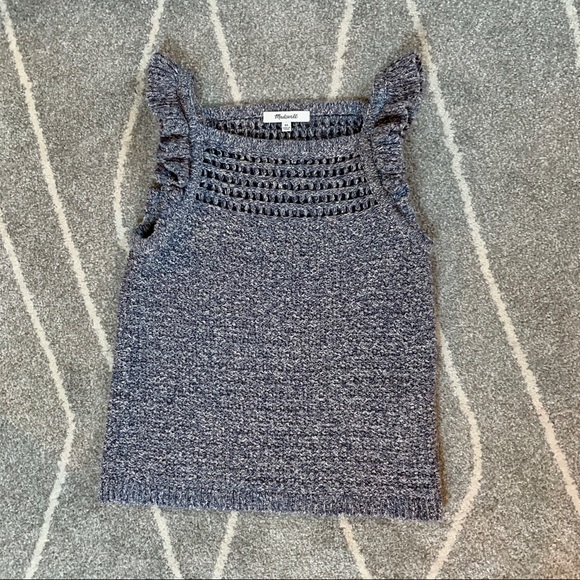 Madewell Sweaters - Madewell Navy Knitted Tank Top or Sweater Vest